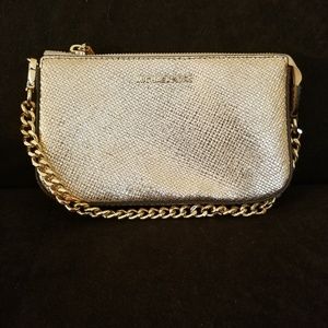Gold Michael Kors Chain clutch